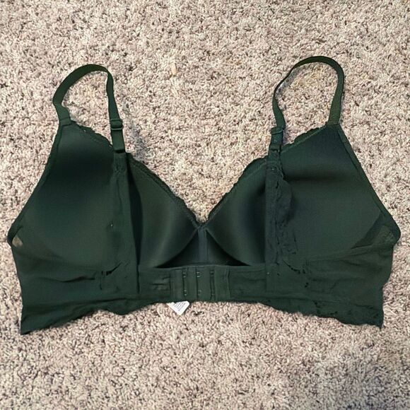 Aerie Green Lightly Lined Wireless Bra 36B - Picture 5 of 9